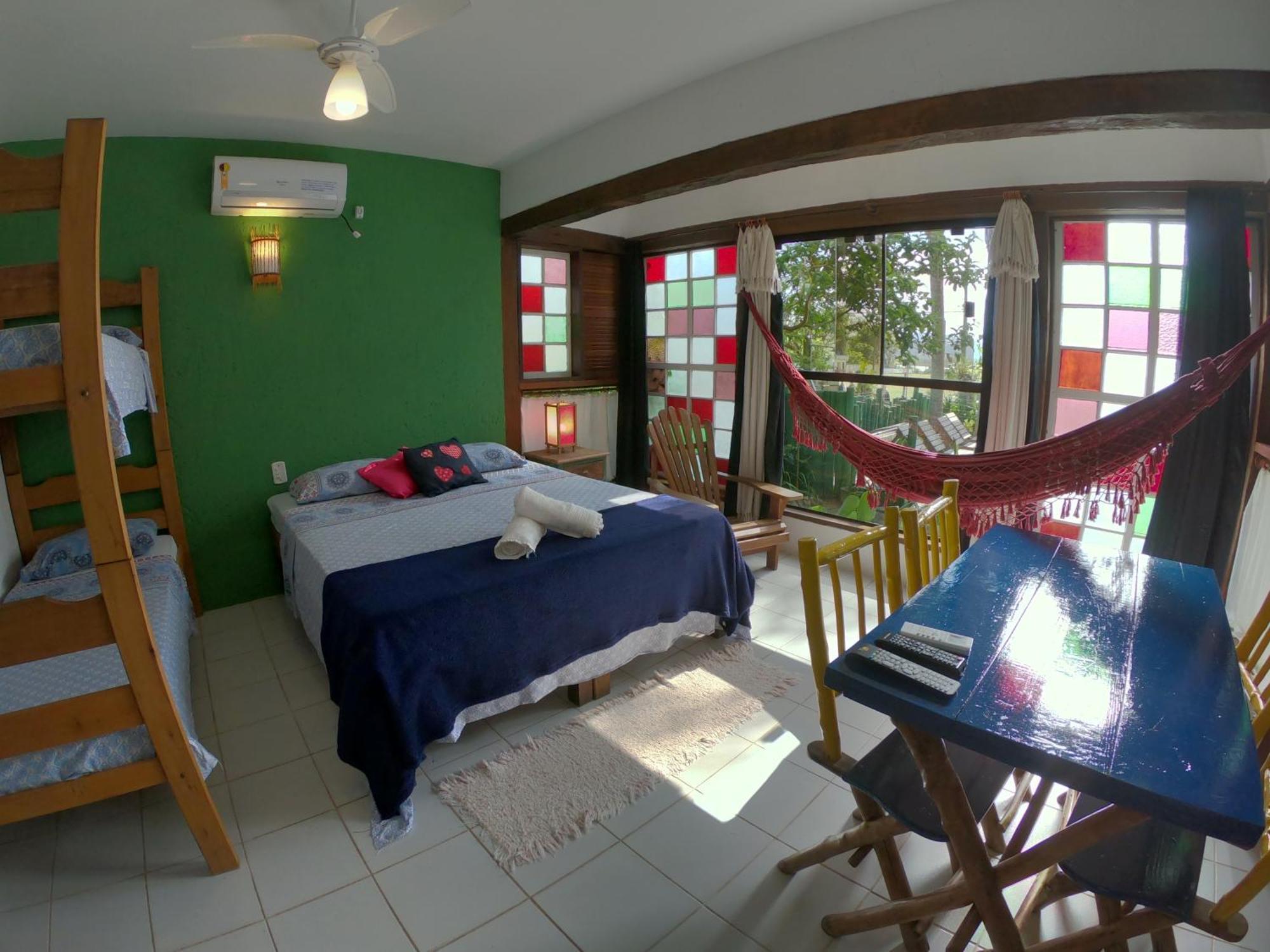 Pousada Canoa Azul Na Praia Da Ferrugem Garopaba Chambre photo